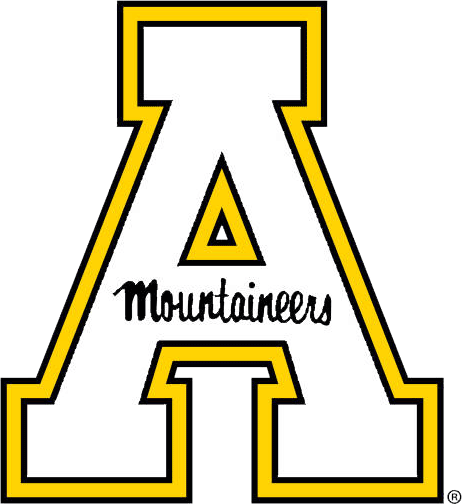 Appalachian State Mountaineers 2014-Pres Primary Logo iron on paper